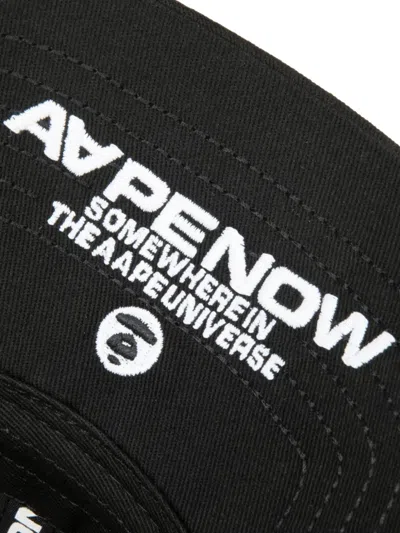 Aape By A Bathing Ape Logo-patch Cap In Pattern