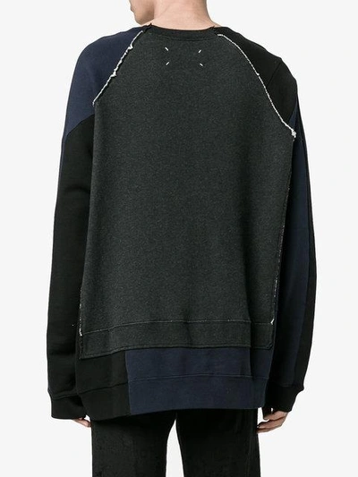 Shop Maison Margiela Deconstructed Sweatshirt