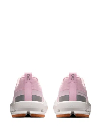 On Cloudnova Kids Sneaker In Pink