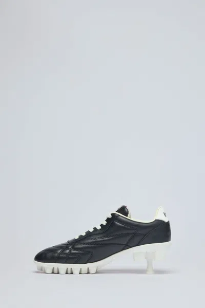 Miharayasuhiro Quilted Kitten-heel Sneakers In Multi