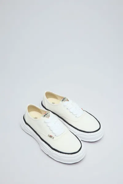 Miharayasuhiro Baker Low Top Canvas Sneaker In Multi