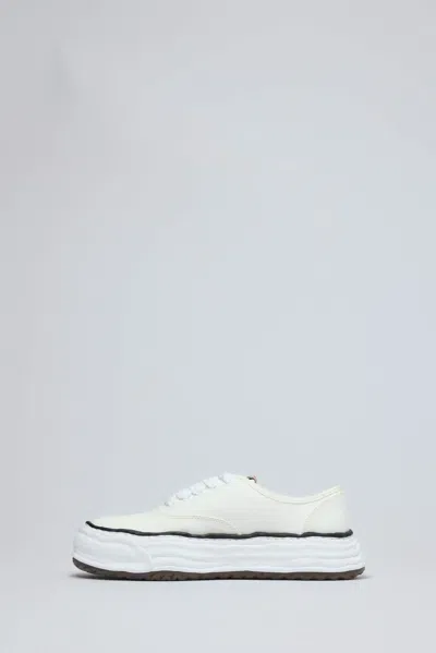 Miharayasuhiro Baker Low Top Canvas Sneaker In Multi