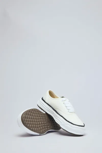 Miharayasuhiro Baker Low Top Canvas Sneaker In Multi