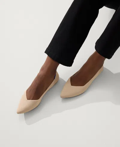 Rothys The Point Ii Flats In Beige