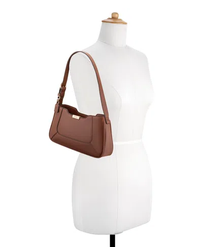 Nine West Marly Small Shoulder Bag In Brown