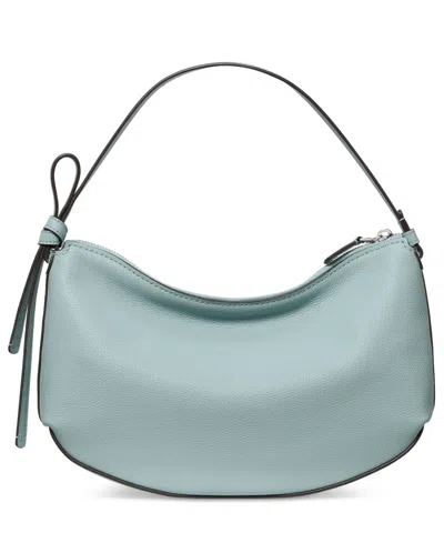 Kate Spade Loop Medium Pebbled Leather Shoulder Bag In Blue
