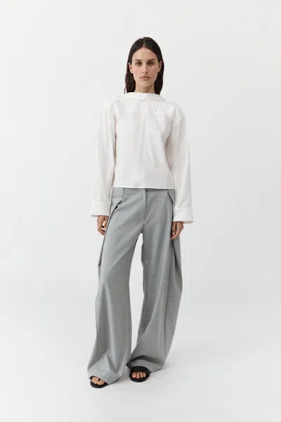 St Agni Reverse Shirt In White