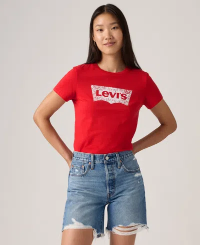 Levi's Perfect T-shirt In Red