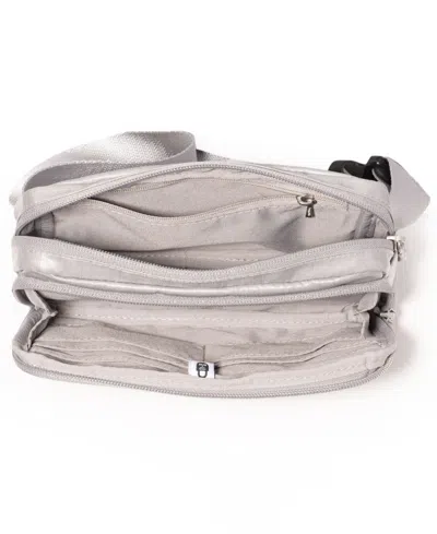 Baggallini Anti-theft Belt Bag In Gray