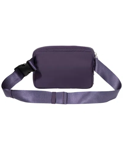 Baggallini Anti-theft Belt Bag In Purple