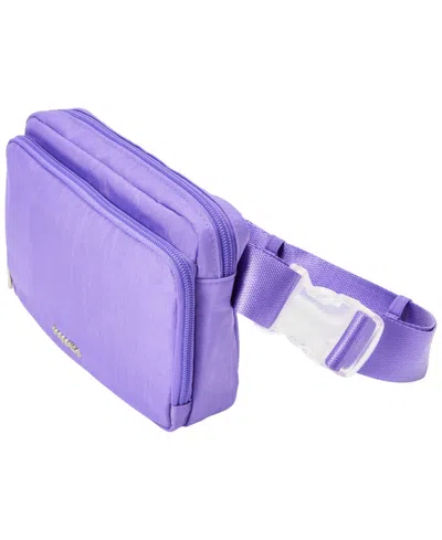 Baggallini Anti-theft Belt Bag In Purple