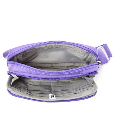 Baggallini Anti-theft Belt Bag In Purple