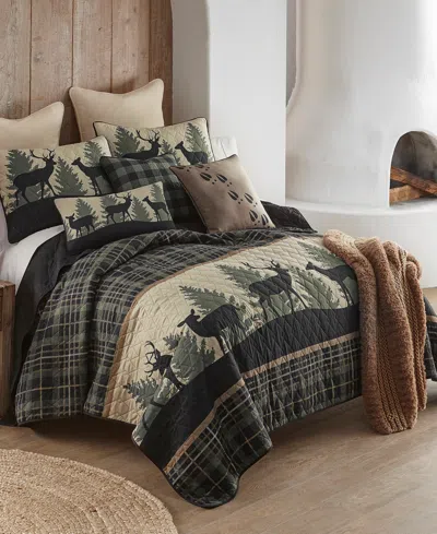 Donna Sharp Deer Walk Tranquil 2-pc. Quilt Set, Twin In Multi