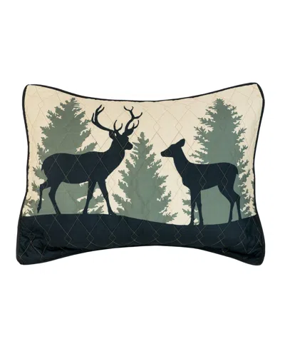 Donna Sharp Deer Walk Tranquil 3-pc. Quilt Set, King In Multi