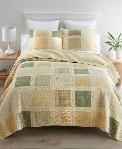Donna Sharp Meadow Patchwork 2-pc. Quilt Set, Twin In Yellow