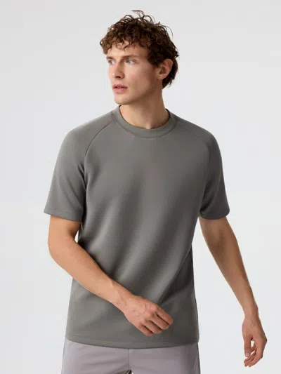 Fioboc Modal Blend Short-sleeve Raglan Tee In Black