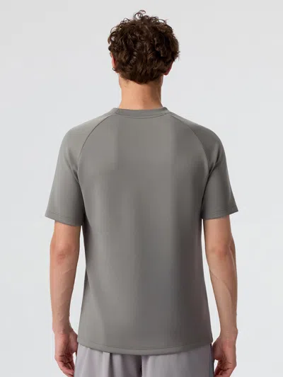 Fioboc Modal Blend Short-sleeve Raglan Tee In Black
