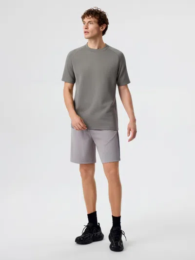 Fioboc Modal Blend Short-sleeve Raglan Tee In Black
