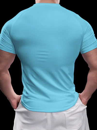 Fioboc Performancepro Active Crew Neck Tee In Blue