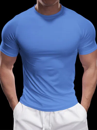 Fioboc Performancepro Active Crew Neck Tee In Blue