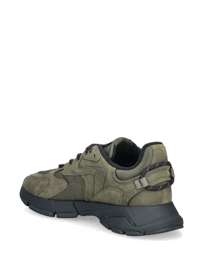 Lacoste Panelled Logo-patch Sneakers In Multi