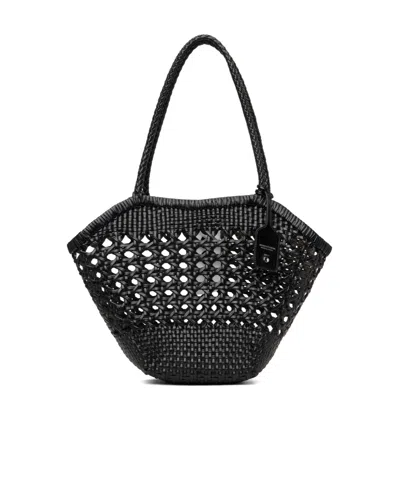 Osoi Woven Shoulder Bag In Black