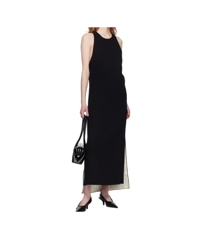 Osoi Woven Shoulder Bag In Black