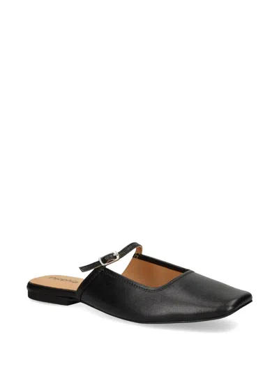 Psophia Buckle-strap Leather Ballet Flats In Multi