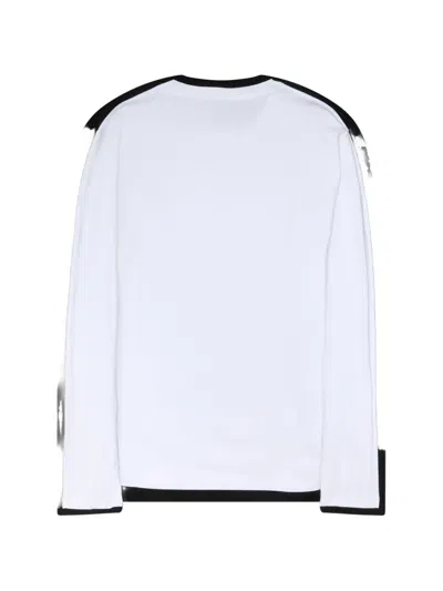 Prototypes 2-d Upcycled Long-sleeve T-shirt In Black