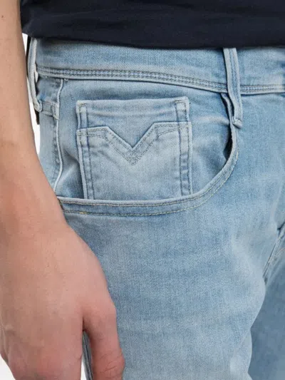 Replay Hyperflex Jeans In Blue