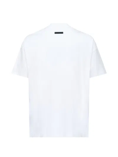 Essentials Logo-print Cotton T-shirt In White