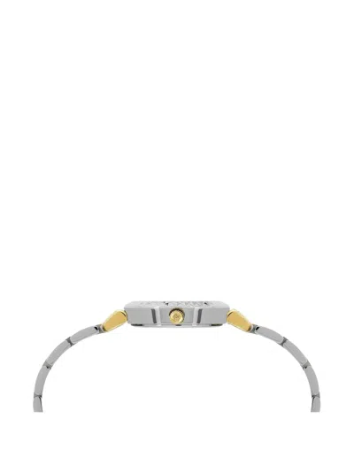 Versace Greca 27mm Watch In Silver