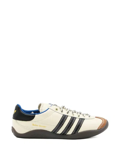 Adidas Originals Adidas By Wales Bonner Luxury Leather Sneakers For Men In Neutral