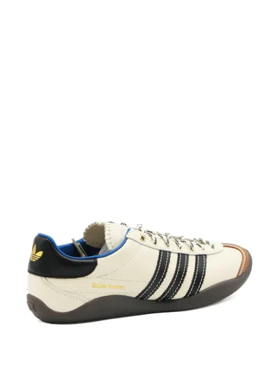 Adidas Originals Adidas By Wales Bonner Luxury Leather Sneakers For Men In Neutral