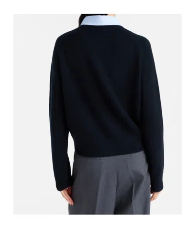Dorothee Schumacher Elegant Statements Wool And Cashmere Cardigan In Black