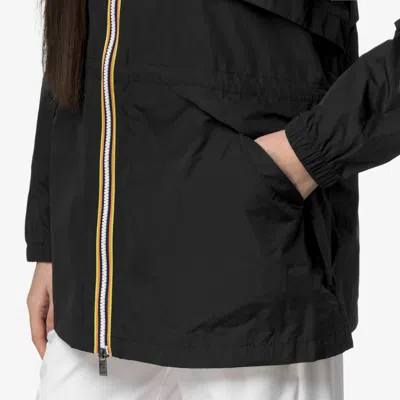 K-way Flap Pocket Jacket In Black