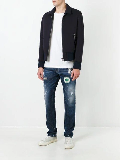 Shop Dsquared2 Cool Guy Patch Jeans