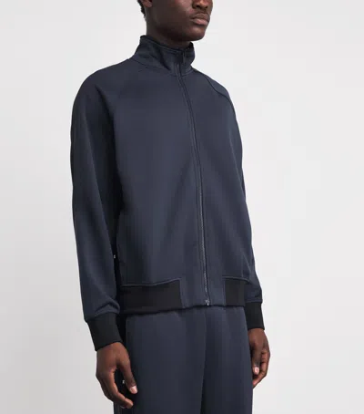 On Courtside Track Jacket In Blue