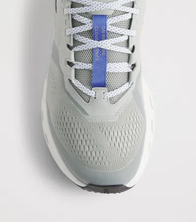 On Blue Cloudtilt Sneakers In Gray