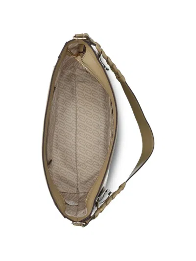 Liu •jo Braided-handle Shoulder Bag In Brown