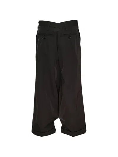Junya Watanabe Polyester Twill Pants In Black