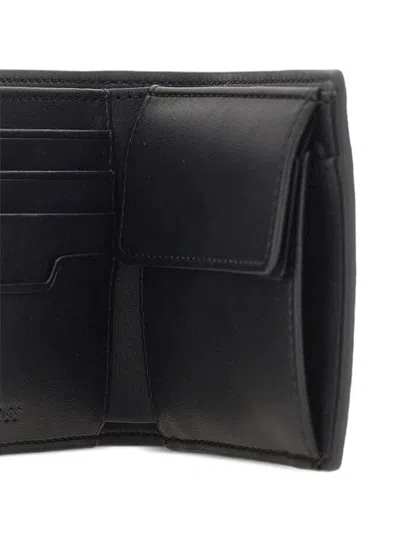 Hugo Boss Lewys Hammered-effect Wallet In Pattern