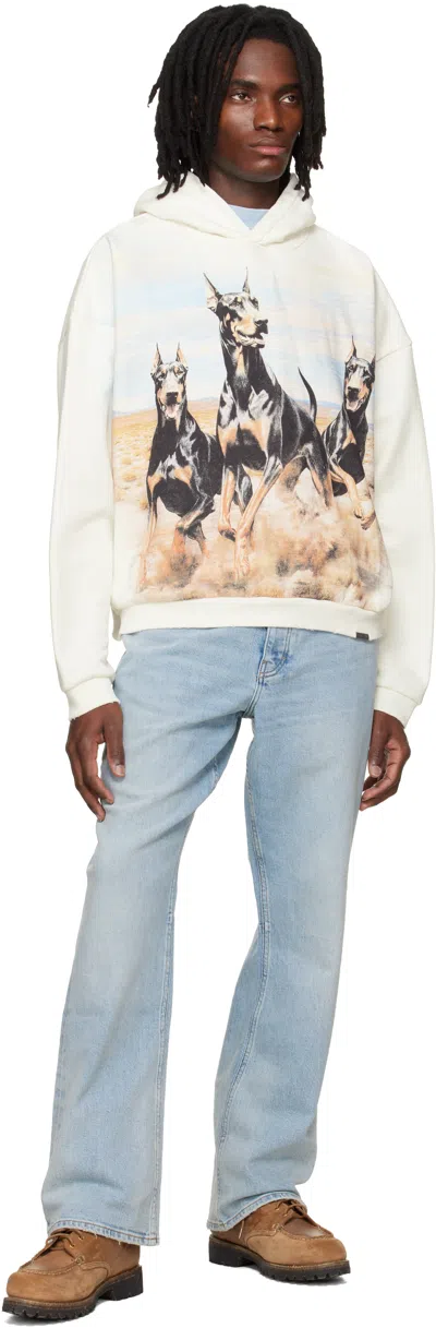 Represent Blue Boot Cut Jeans In Blue