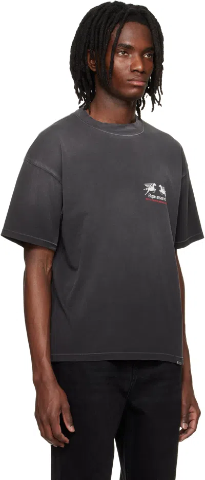 Represent Black 24 Hour Service T-shirt In Black