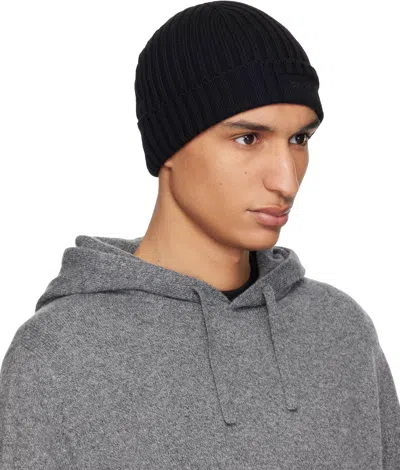Givenchy Black Wool Beanie In Black