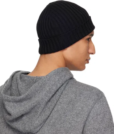 Givenchy Black Wool Beanie In Black
