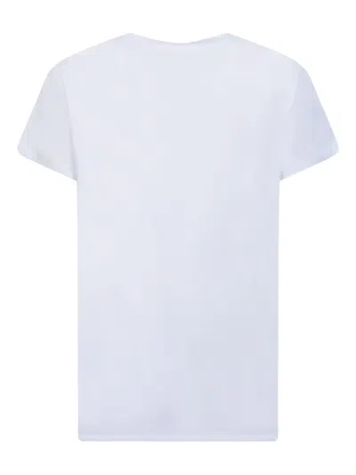 14bros Logo-embroidered T-shirt In White