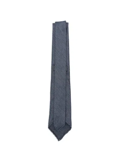 Dell'oglio Martin Patterned Tie In Blue