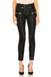 BEN TAVERNITI UNRAVEL PROJECT UNRAVEL SUEDE LACE UP SKINNY IN BLACK. ,UWCA001S171020011000