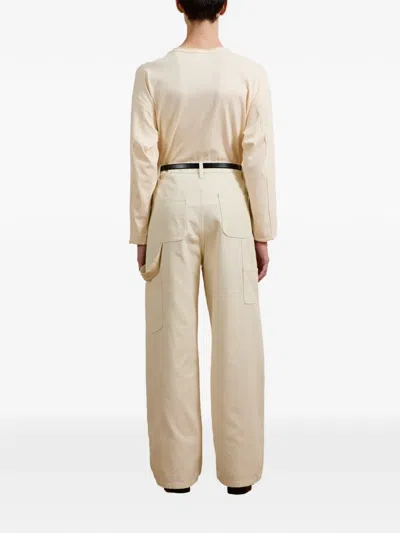 Found Patchwork Tapestry Trousers In Brown